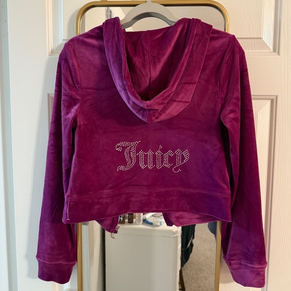 NWT Juicy Couture Violet Sunset Velour Tracksuit - Picture 2 of 6